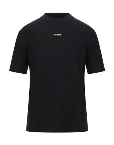 Shop Ptrcrs By Christian Petrini T-shirt In Black