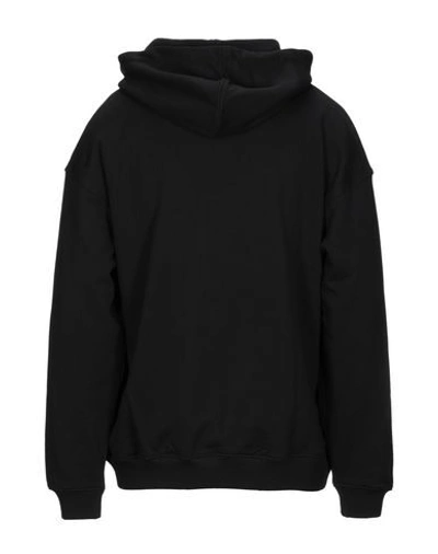 Shop Moschino Man Sweatshirt Black Size 34 Cotton, Polyester