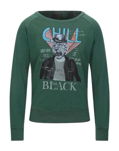 Shop Scotch & Soda Sweatshirts In Dark Green