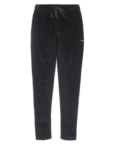 Shop Ptrcrs By Christian Petrini Casual Pants In Black