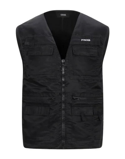 Shop Ptrcrs By Christian Petrini Jacket In Black