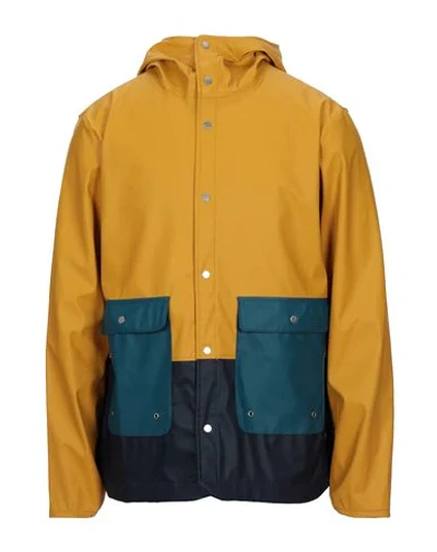 Shop Herschel Supply Co Overcoats In Ocher