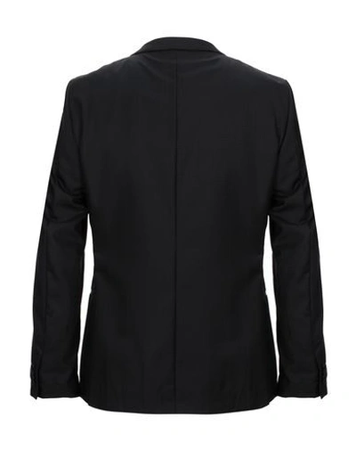 Shop Paoloni Suit Jackets In Black