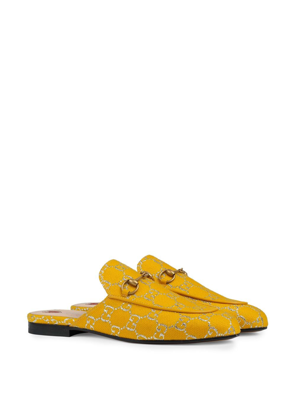 yellow gucci princetown