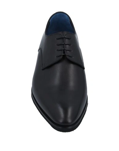 Shop A.testoni Lace-up Shoes In Black