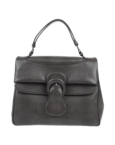 Shop Rodo Handbags In Lead