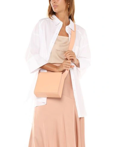 Shop Aesther Ekme Handbags In Apricot