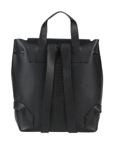 Shop Aesther Ekme Backpack & Fanny Pack In Black