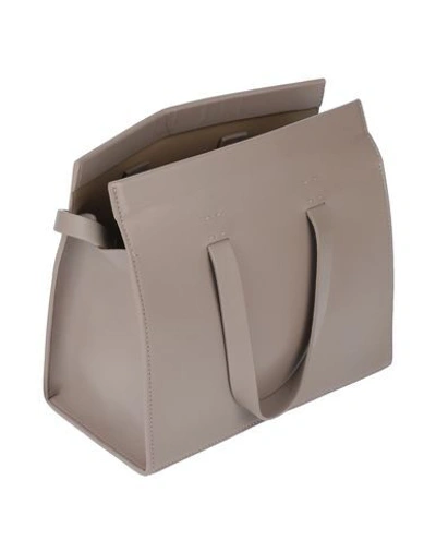 Shop Aesther Ekme Handbags In Dove Grey