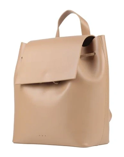 Shop Aesther Ekme Backpacks & Fanny Packs In Beige