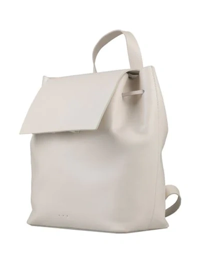 Shop Aesther Ekme Backpack & Fanny Pack In Ivory