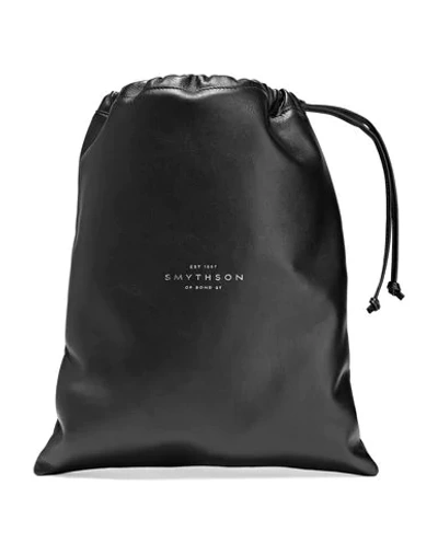 Shop Smythson Handbag In Black