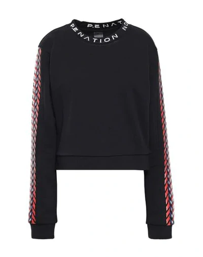 Shop P.e Nation Sweatshirt In Black