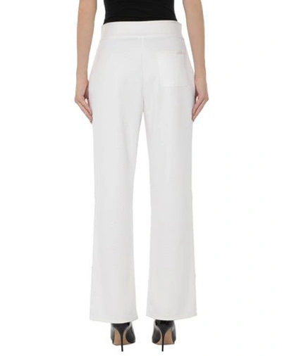 Shop C-clique Woman Pants White Size M Viscose, Polyester, Elastane, Cotton, Polyamide