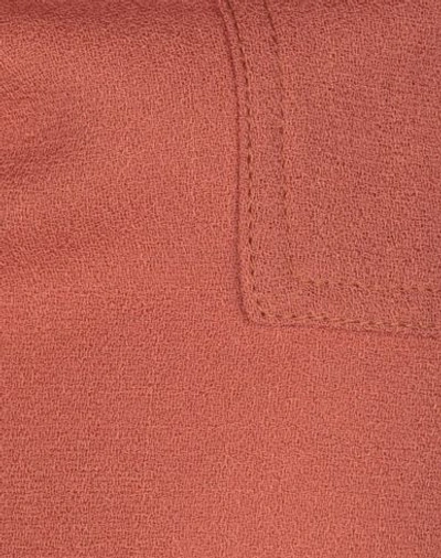 Shop Jejia Woman Pants Brick Red Size 8 Wool, Cotton