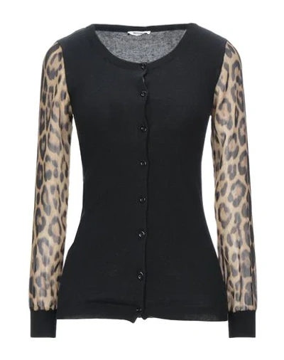 Shop Moschino Cheap And Chic Cardigan In Black