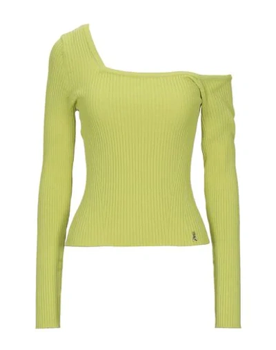 Shop Patrizia Pepe Sweaters In Acid Green