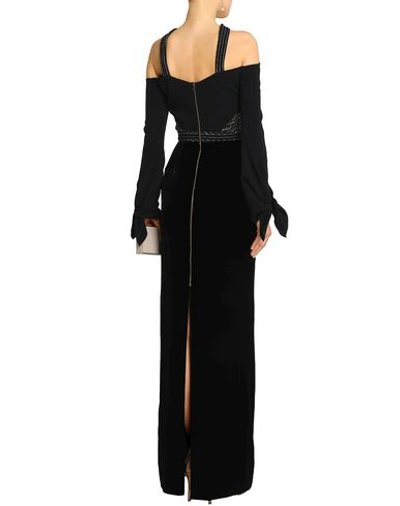 Shop Roland Mouret Long Dresses In Black
