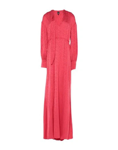 Shop Just Cavalli Woman Maxi Dress Red Size 4 Viscose