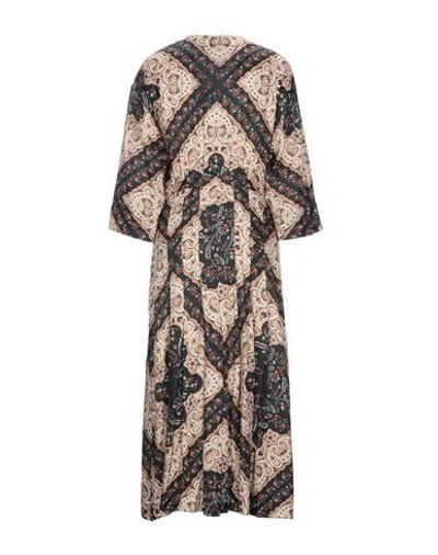Sandro 3/4 Length Dresses In Beige
