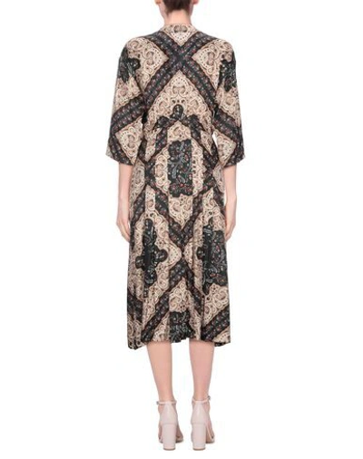 Sandro 3/4 Length Dresses In Beige