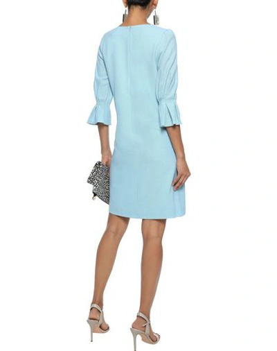 Shop Goat Short Dresses In Sky Blue