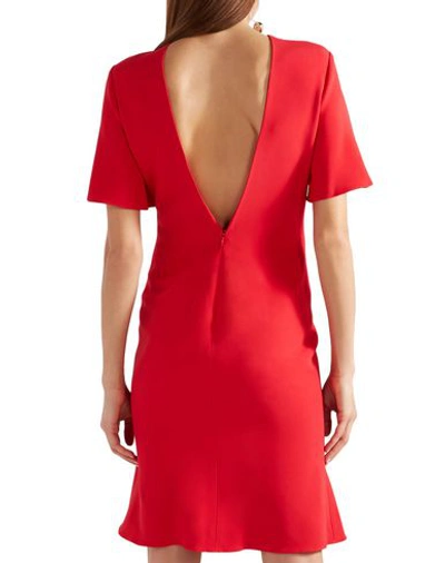 Shop Brandon Maxwell Woman Mini Dress Red Size 6 Viscose, Elastane