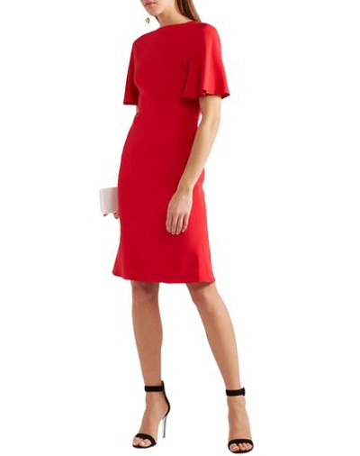 Shop Brandon Maxwell Woman Mini Dress Red Size 6 Viscose, Elastane