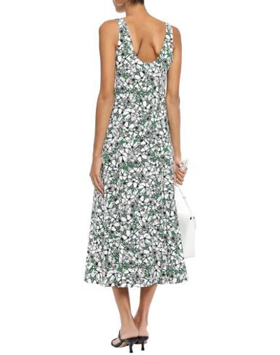 Shop Cedric Charlier Woman Midi Dress Green Size 4 Polyester