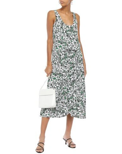 Shop Cedric Charlier Woman Midi Dress Green Size 6 Polyester