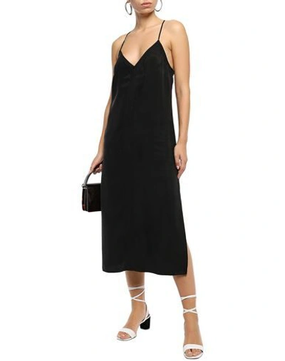 Shop Frame 3/4 Length Dresses In Black