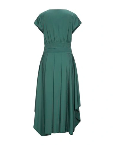 Shop Tela 3/4 Length Dresses In Green