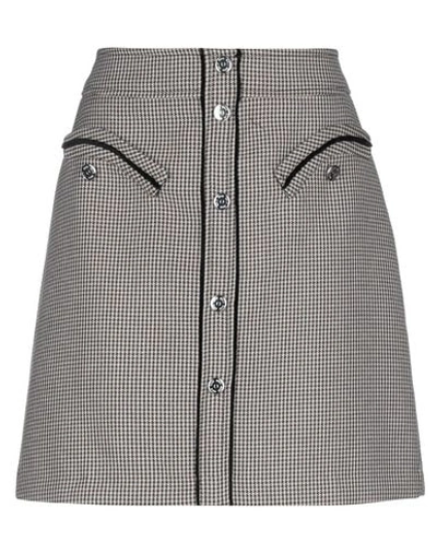 Maje Knee Length Skirts In Beige