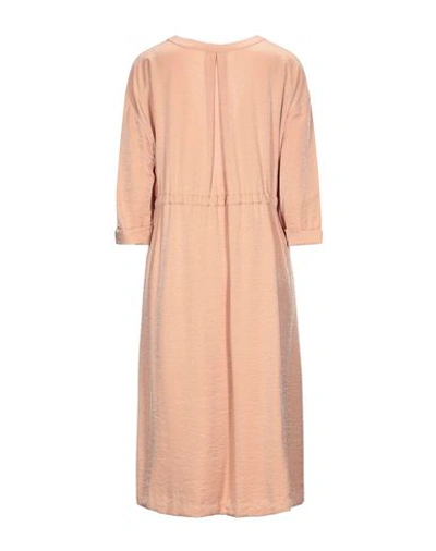 Shop Alysi Woman Overcoat & Trench Coat Sand Size 4 Viscose, Polyamide In Beige