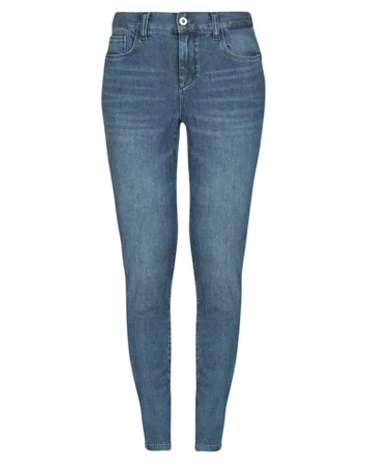 Shop Liu •jo Woman Jeans Blue Size 26 Lyocell, Cotton, Elastomultiester, Elastane