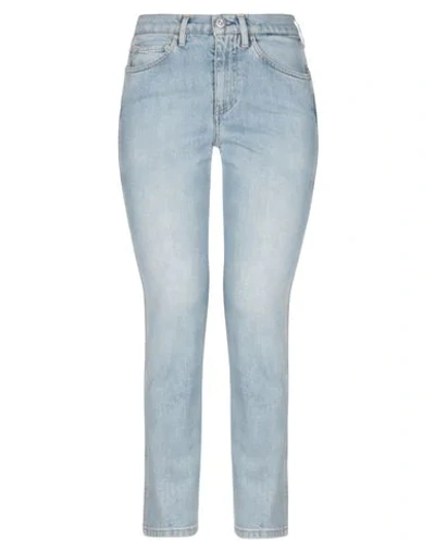 Shop 3x1 Woman Jeans Blue Size 30 Cotton, Elastane