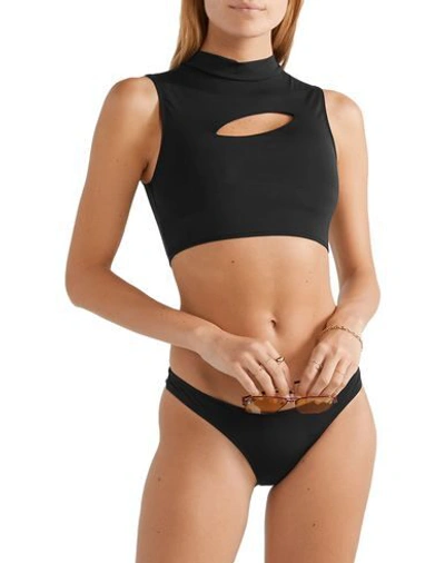 Shop Allsisters Bikini Tops In Black