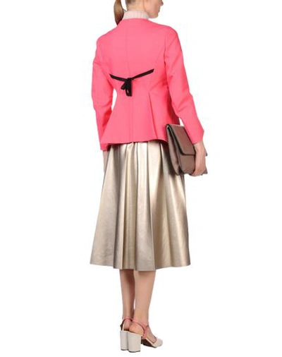 Shop Dior Suit Jackets In Coral