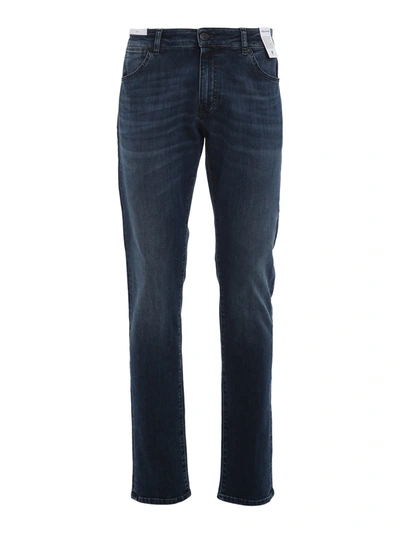 Shop Pt05 Soul Faded Denim Jeans In Blue