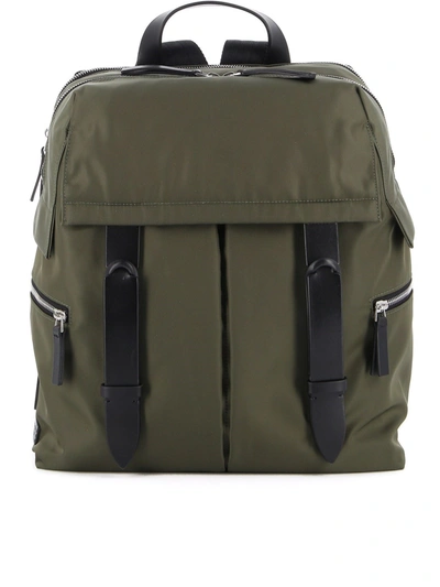 Shop Orciani Planet Backpack In Green