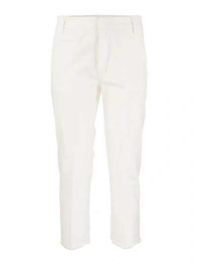 Shop Dondup Ariel Pants In White