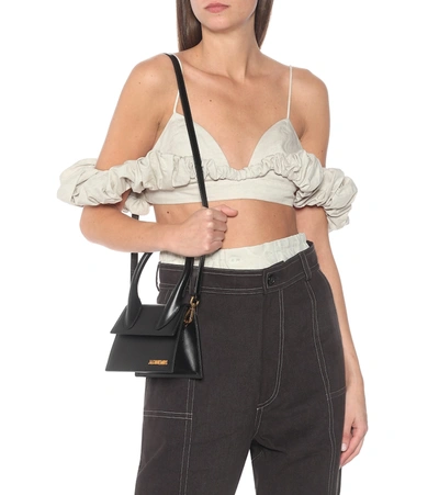 Jacquemus Small Handle And Removable Shoulder Strap In Black