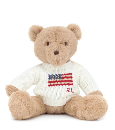 Shop Polo Ralph Lauren Baby Teddy Bear In Brown