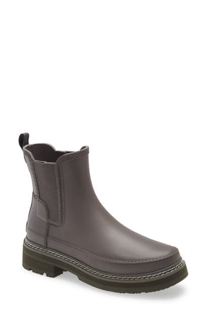 hunter refined stitch detail bootie