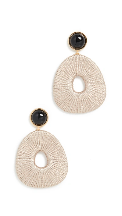 Shop Lizzie Fortunato Clyde Earrings In Ivory