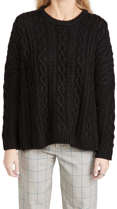Shop Meadows Mayflower Sweater In Black
