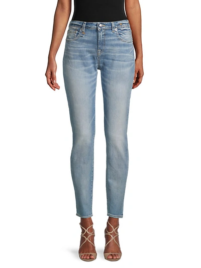 Shop R13 Alison Skinny Ankle Jeans In Emil