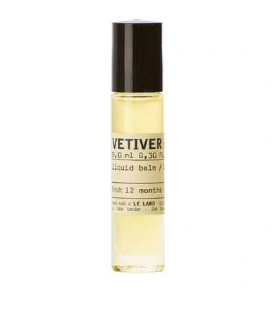 Shop Le Labo Vetiver 46 Liquid Balm (9ml) In Multi