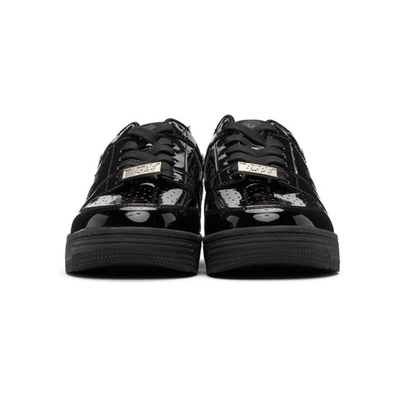 Shop Bape Black Sta Low M2 Sneakers In Blk