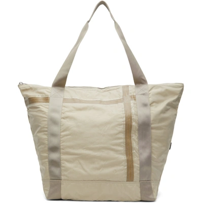Shop A-cold-wall* Beige Converse Edition Ripstop Tote In Fog